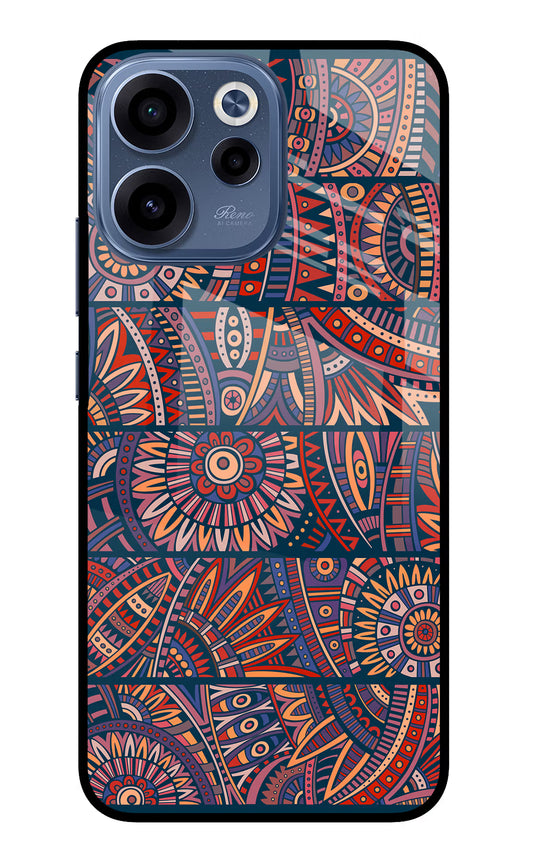 African Culture Design Oppo Reno15c 5G Glass Case