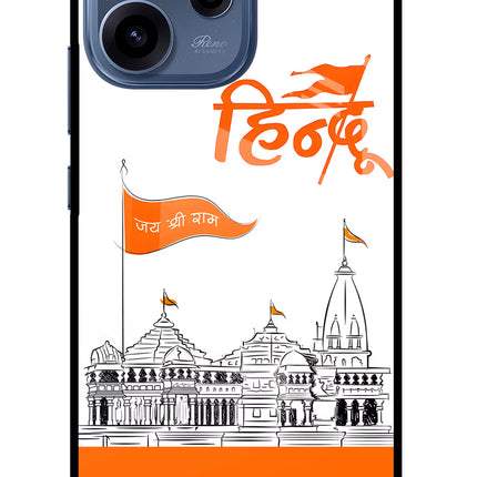 Jai Shree Ram Hindu Oppo Reno15c 5G Glass Case Back Cover by Casekaro