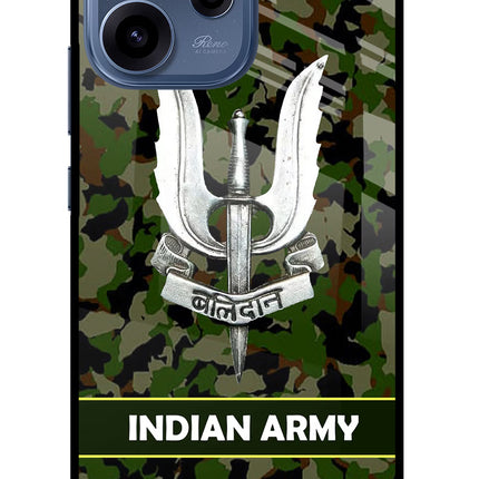 Balidan Indian Logo Oppo Reno15c 5G Glass Case Back Cover by Casekaro