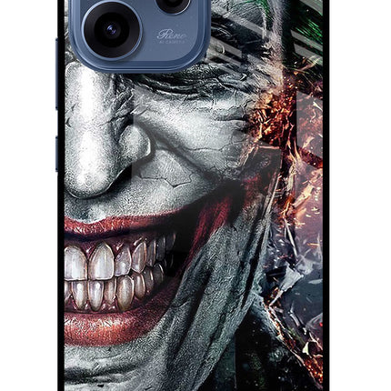 Joker Cam Oppo Reno15c 5G Glass Case Back Cover by Casekaro