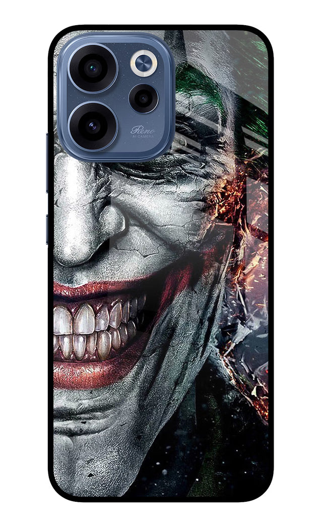 Joker Cam Oppo Reno15c 5G Glass Case Back Cover by Casekaro