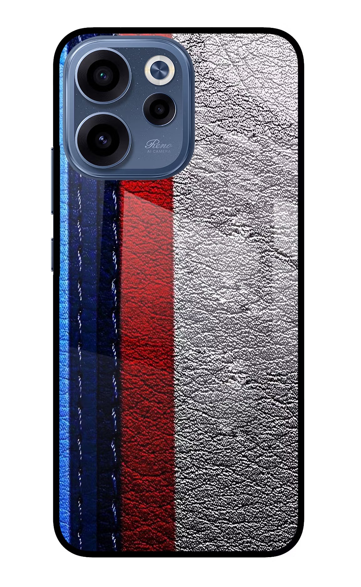 BMW Stripes Oppo Reno15c 5G Glass Case