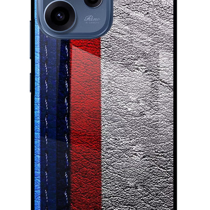 BMW Stripes Oppo Reno15c 5G Glass Case Back Cover by Casekaro