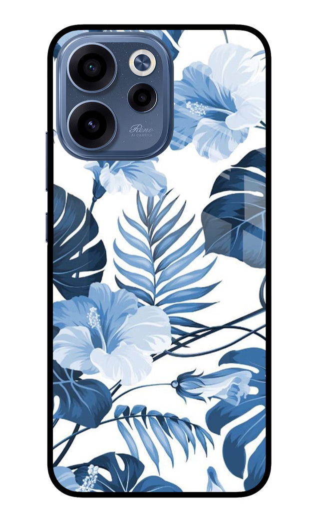 Fabric Art Oppo Reno15c 5G Glass Case Back Cover by Casekaro
