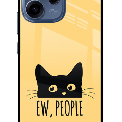 Ew People Catitude Oppo Reno15c 5G Glass Case Back Cover by Casekaro