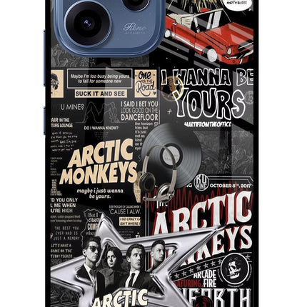 Arctic Monkeys Oppo Reno15c 5G Glass Case Back Cover by Casekaro
