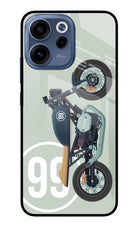 Classic Cafe Racer 99 Oppo Reno15c 5G Glass Case Back Cover by Casekaro
