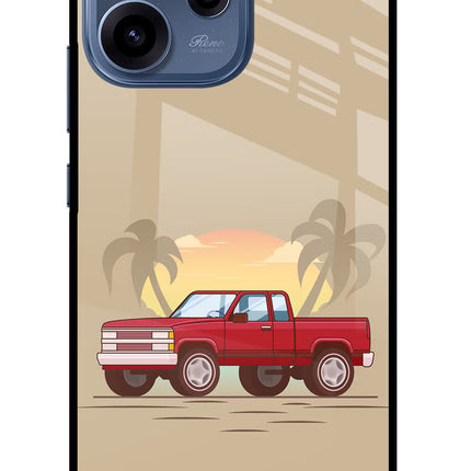 Desert Classic Drive Oppo Reno15c 5G Glass Case Back Cover by Casekaro