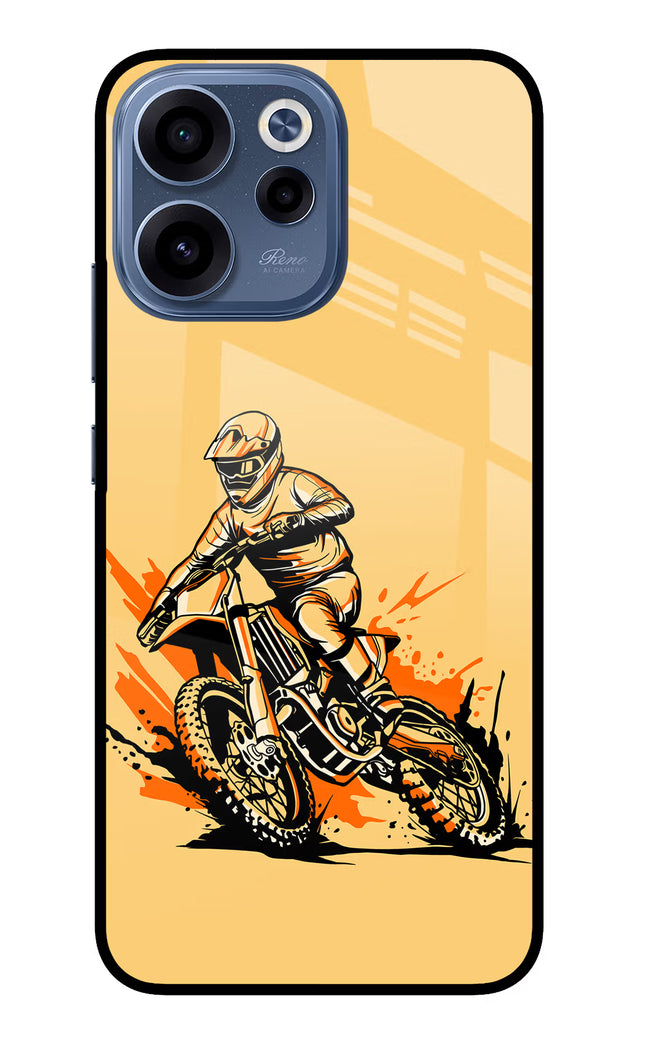 Off-Road Fury Oppo Reno15c 5G Glass Case Back Cover by Casekaro