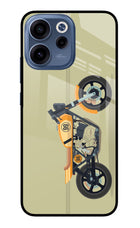 Vertical Speedster Oppo Reno15c 5G Glass Case Back Cover by Casekaro