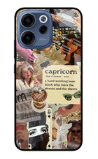 Capricorn Zodiac Oppo Reno15c 5G Glass Case Back Cover by Casekaro