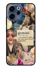 Gemini Zodiac Oppo Reno15c 5G Glass Case Back Cover by Casekaro