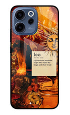 Leo Zodiac Oppo Reno15c 5G Glass Case Back Cover by Casekaro