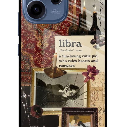 Libra Zodiac Oppo Reno15c 5G Glass Case Back Cover by Casekaro