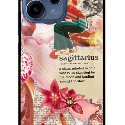 Sagittarius Zodiac Oppo Reno15c 5G Glass Case Back Cover by Casekaro