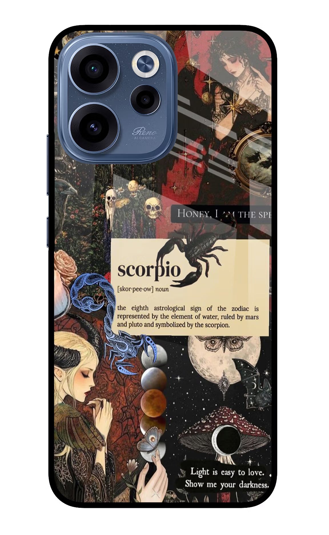 Scorpio Zodiac Oppo Reno15c 5G Glass Case
