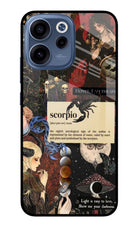 Scorpio Zodiac Oppo Reno15c 5G Glass Case Back Cover by Casekaro