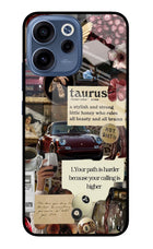 Taurus Zodiac Oppo Reno15c 5G Glass Case Back Cover by Casekaro