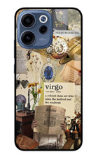 Virgo Zodiac Oppo Reno15c 5G Glass Case Back Cover by Casekaro
