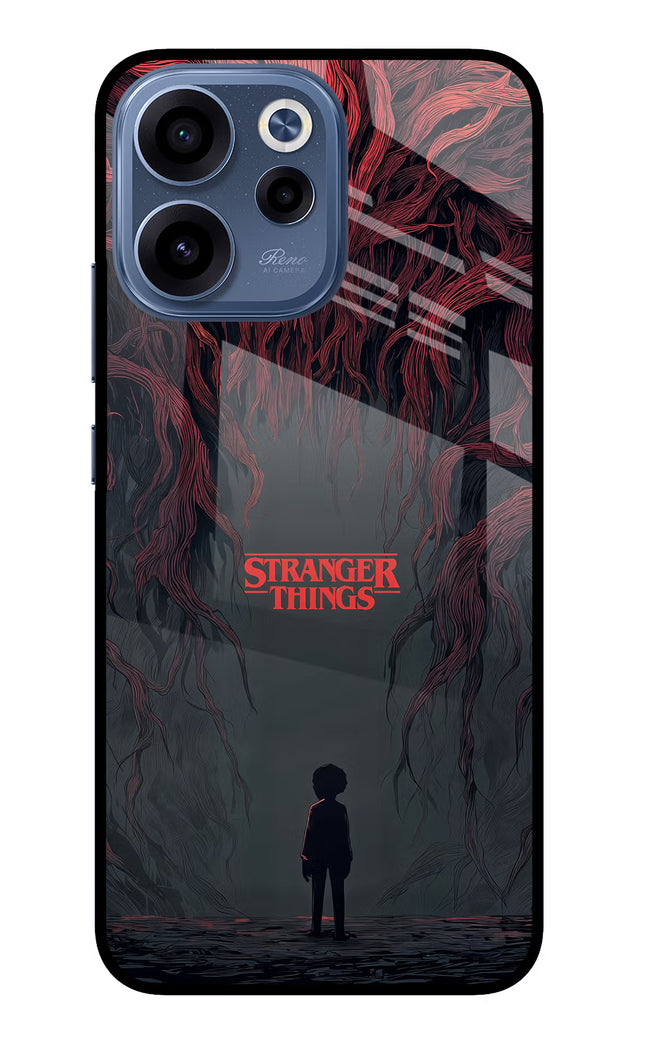 Ordinary Things Dark Side Oppo Reno15c 5G Glass Case Back Cover by Casekaro