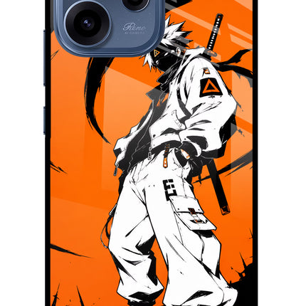 Street Samurai Oppo Reno15c 5G Glass Case Back Cover by Casekaro