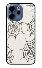 Spider Web Oppo Reno15c 5G Glass Case Back Cover by Casekaro