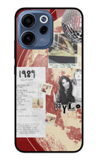 Taylor Swift Oppo Reno15c 5G Glass Case Back Cover by Casekaro