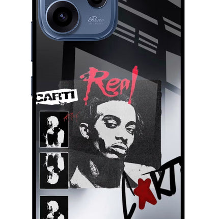 Playboi Carti Oppo Reno15c 5G Glass Case Back Cover by Casekaro