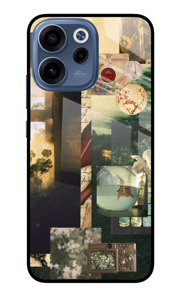 Summer Oppo Reno15c 5G Glass Case Back Cover by Casekaro
