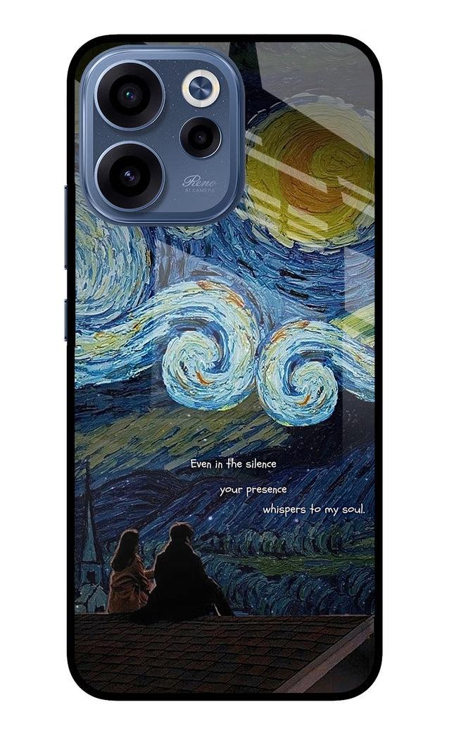 Softcore Oppo Reno15c 5G Glass Case Back Cover by Casekaro