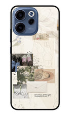 Soft Aesthetic Oppo Reno15c 5G Glass Case Back Cover by Casekaro