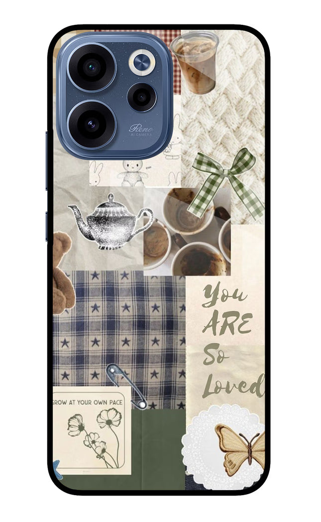 Cookie Oppo Reno15c 5G Glass Case Back Cover by Casekaro