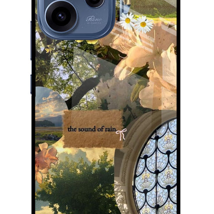 Rain Oppo Reno15c 5G Glass Case Back Cover by Casekaro