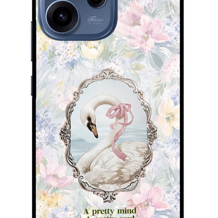 Pretty Mind Pretty Soul Oppo Reno15c 5G Glass Case Back Cover by Casekaro