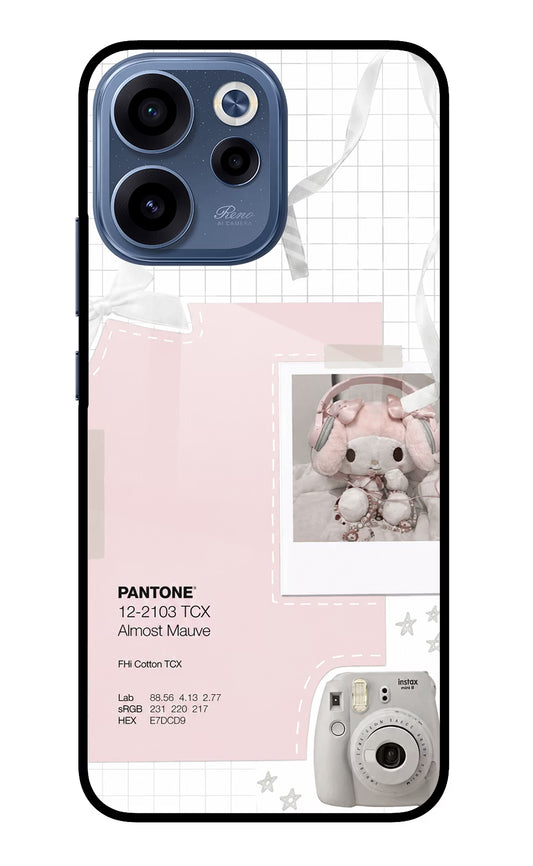 Pantone Asthetic Oppo Reno15c 5G Glass Case