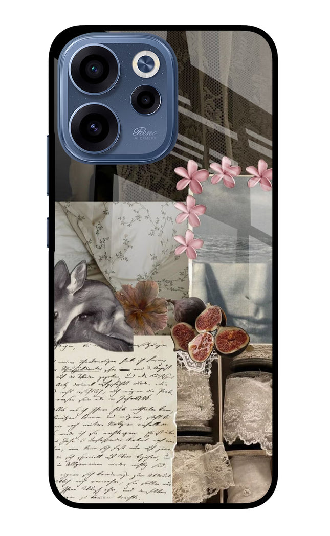 Midnight Sky Oppo Reno15c 5G Glass Case Back Cover by Casekaro