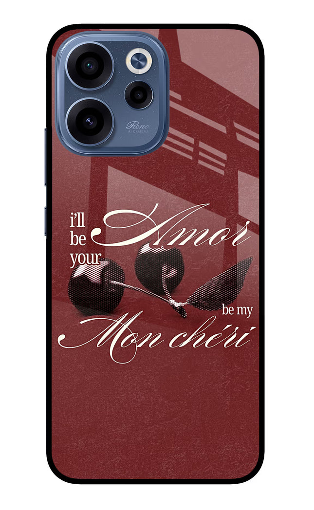 Velvet Cherry Oppo Reno15c 5G Glass Case