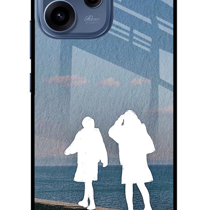 Coastal Dream Oppo Reno15c 5G Glass Case Back Cover by Casekaro