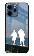 Coastal Dream Oppo Reno15c 5G Glass Case Back Cover by Casekaro