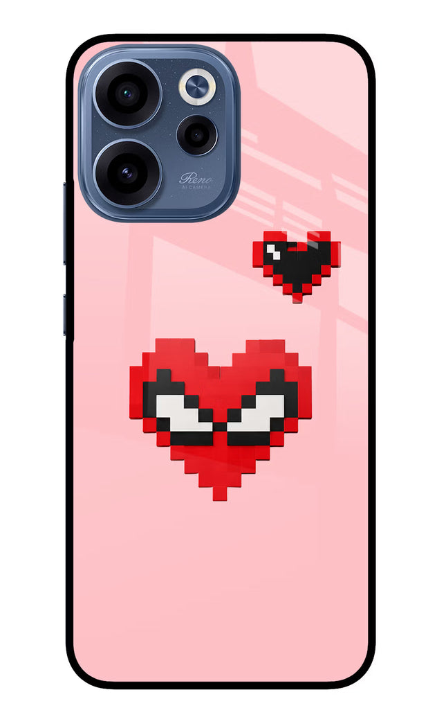 Gwen Heart Oppo Reno15c 5G Glass Case Back Cover by Casekaro