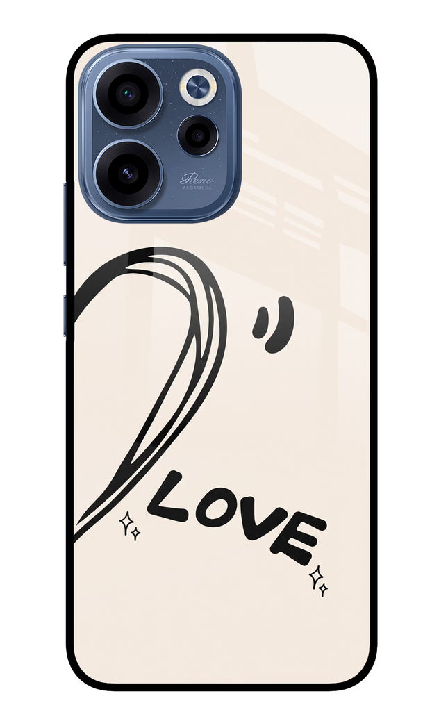 Soul Line Oppo Reno15c 5G Glass Case Back Cover by Casekaro