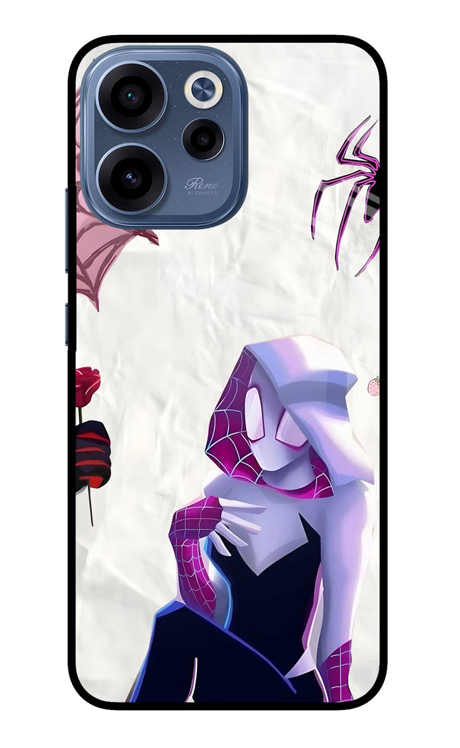 Gwen Verse Oppo Reno15c 5G Glass Case Back Cover by Casekaro