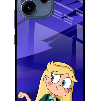 Star Glow Oppo Reno15c 5G Glass Case Back Cover by Casekaro