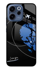 Love Orbit Oppo Reno15c 5G Glass Case Back Cover by Casekaro