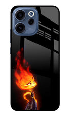 Ember Flame Oppo Reno15c 5G Glass Case Back Cover by Casekaro