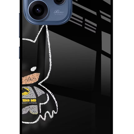 Bat Kitty Oppo Reno15c 5G Glass Case Back Cover by Casekaro