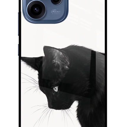 Shadow Gaze Oppo Reno15c 5G Glass Case Back Cover by Casekaro