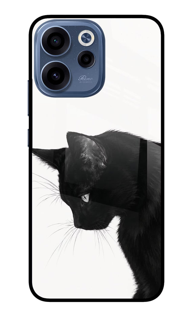 Shadow Gaze Oppo Reno15c 5G Glass Case Back Cover by Casekaro