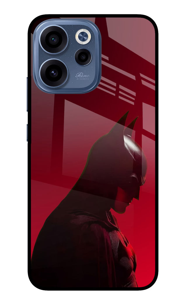Dark Knight Oppo Reno15c 5G Glass Case Back Cover by Casekaro
