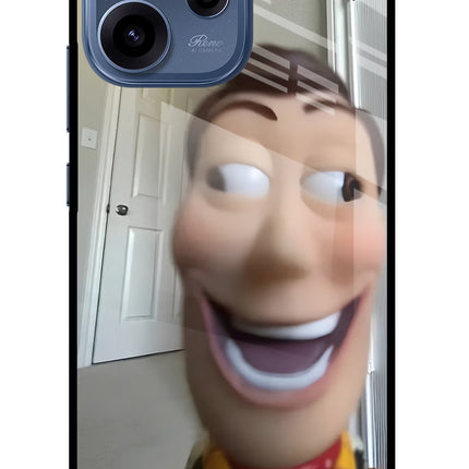 Side Eye Woody Oppo Reno15c 5G Glass Case Back Cover by Casekaro